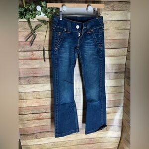 True Religion Boot Cut Denim Jeans Women’s Size 24